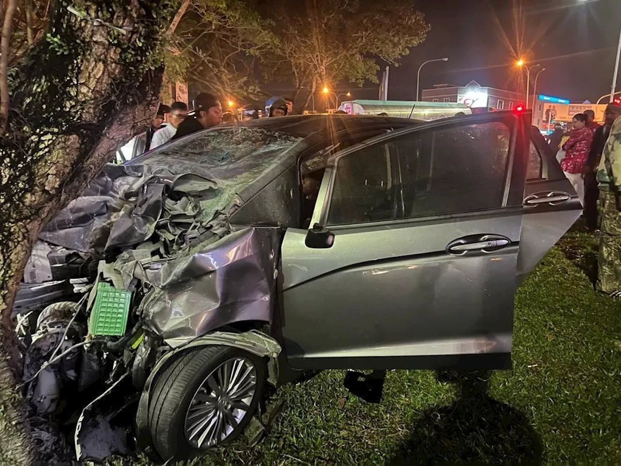 Two Seremban teens killed after car runs red light, crashes into their motorcycle