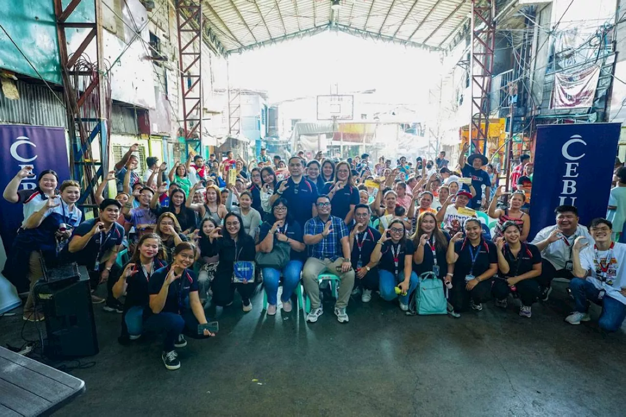 Cebuana Lhuillier distributed over P1M in financial assistance to fire-stricken families in Isla Puting Bato as part of its Kumustahan Initiative
