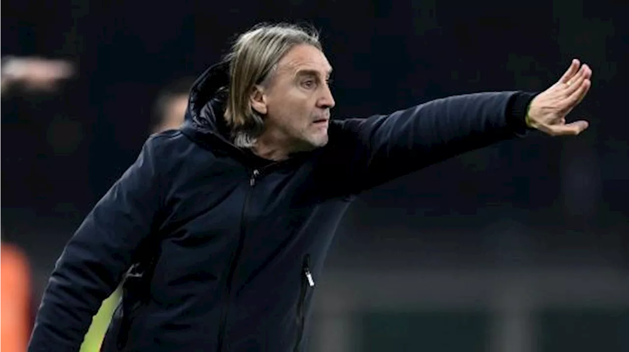 Cagliari, Nicola: 'Pareggio giusto, un tempo a testa. Lavoriamo per gestire meglio la palla'