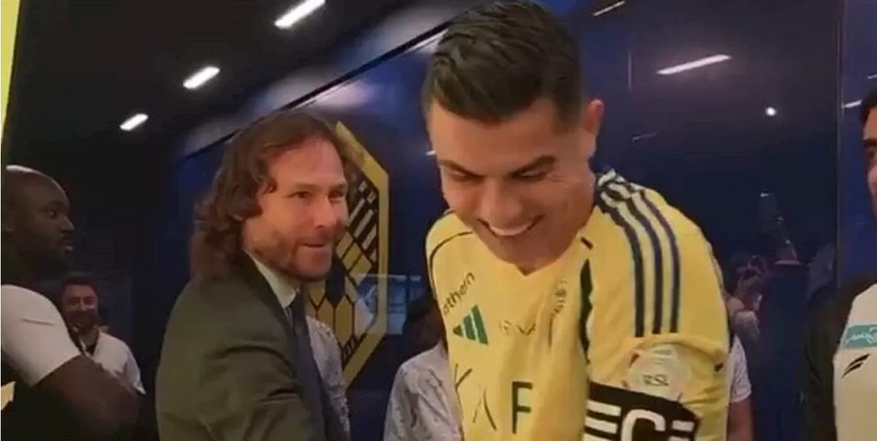 Ronaldo-Nedved, il siparietto: c'è un pezzo di storia Juve in Arabia