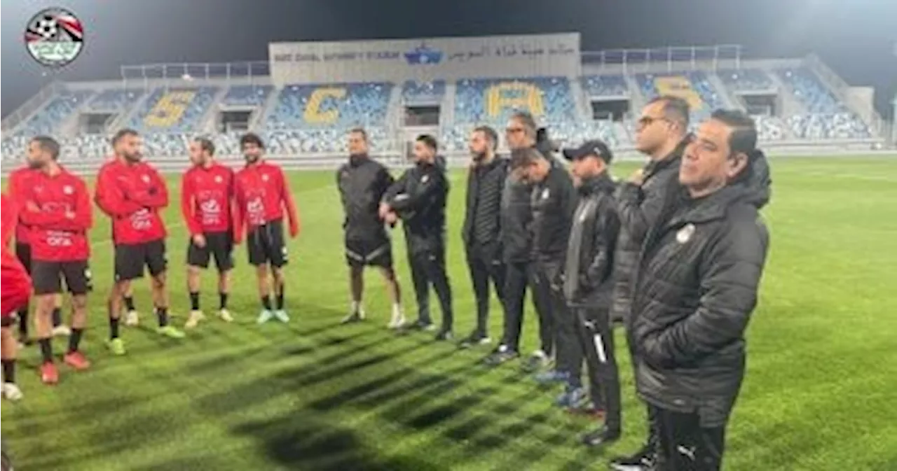 منتخب المحليين يؤدى مرانه الرئيسى استعدادًا لمواجهة جنوب أفريقيا.. صور