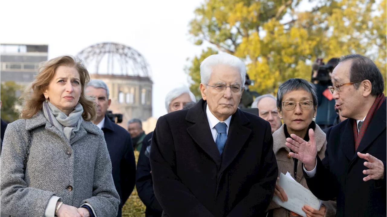 Mattarella visits Hiroshima, warns of 'nuclear narrative'