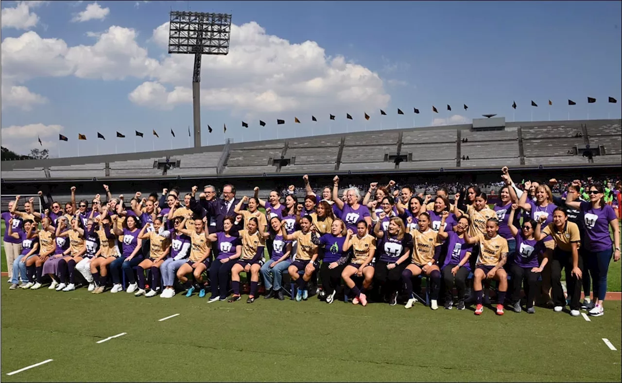Pumas Femenil recibe apoyo del rector de la UNAM en el marco del Día de la Mujer; “Nos queda mucho por hacer”