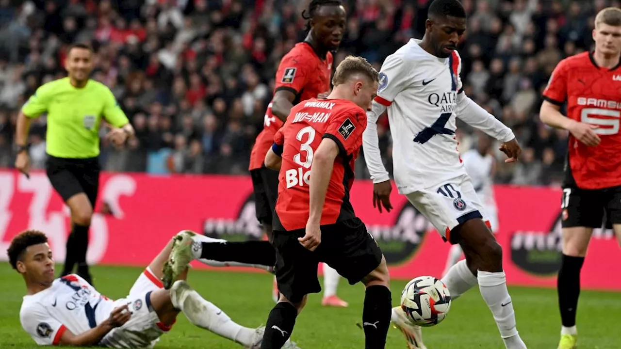 Poker del Psg a Rennes, Dembélé ne fa due e si scalda per la Champions