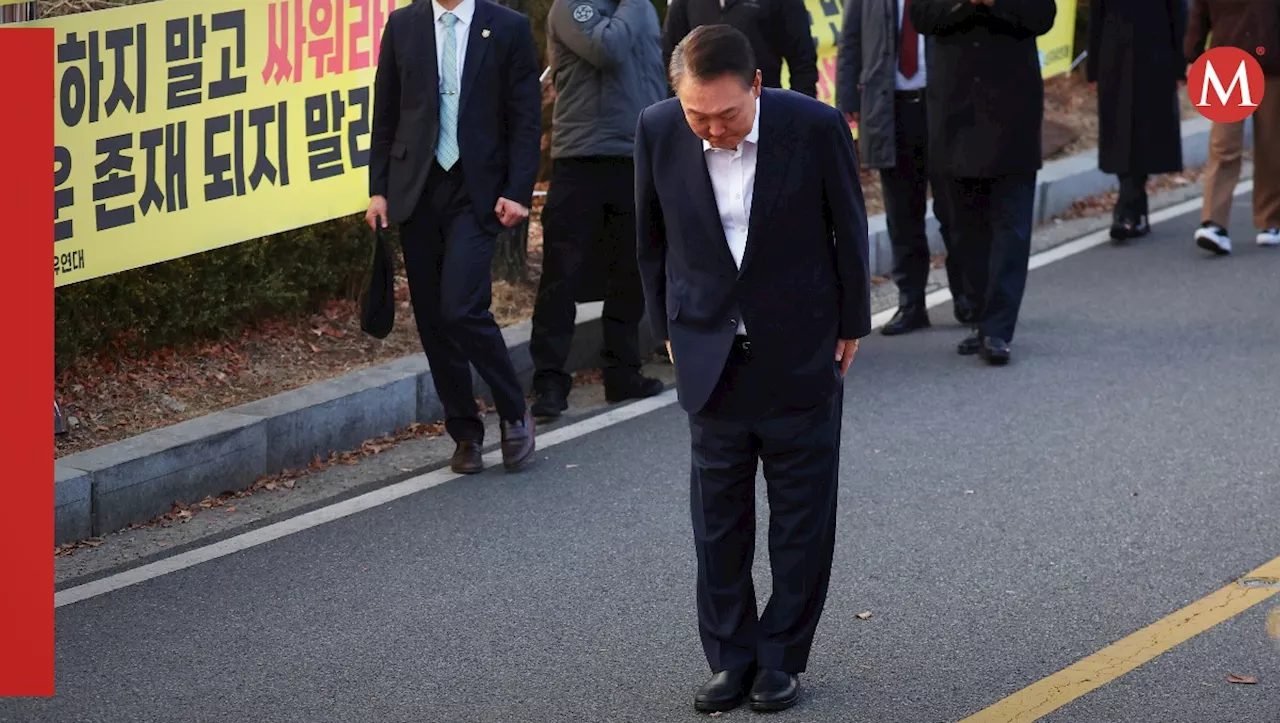 Tribunal de Corea del Sur cancela arresto de Yoon Suk Yeol y sale de prisión