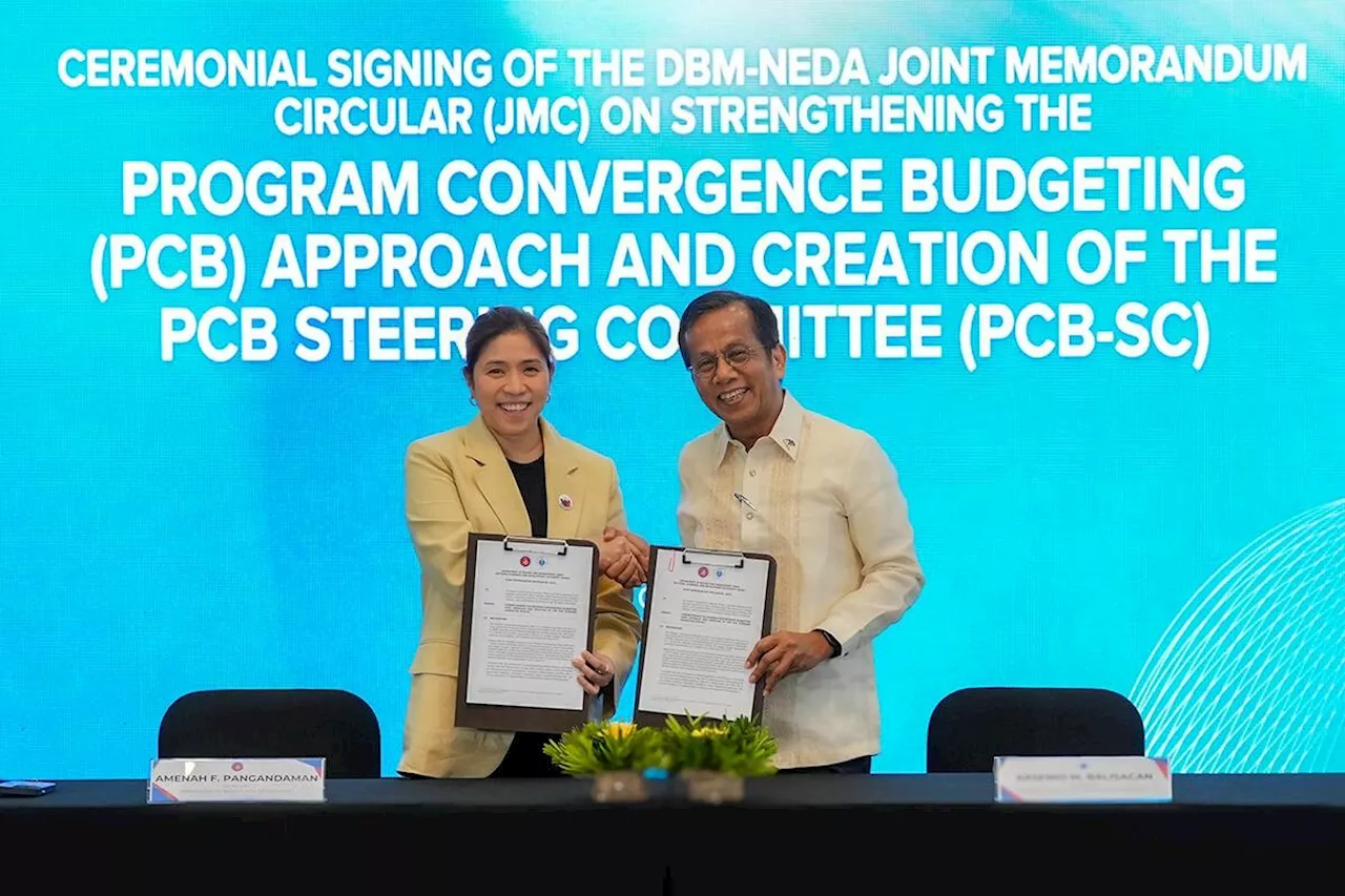 DBM, NEDA issue joint circular on Program Convergence Budgeting