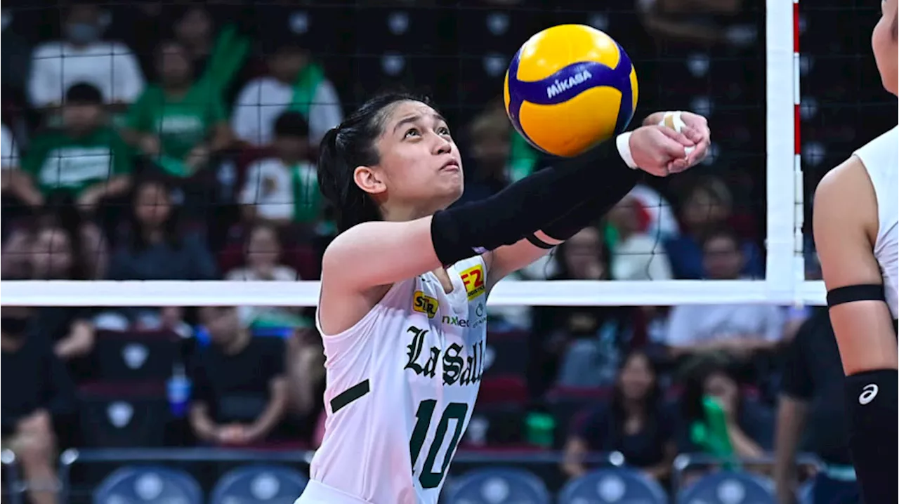 La Salle's Mikole Reyes starting to find form in UAAP women's volley