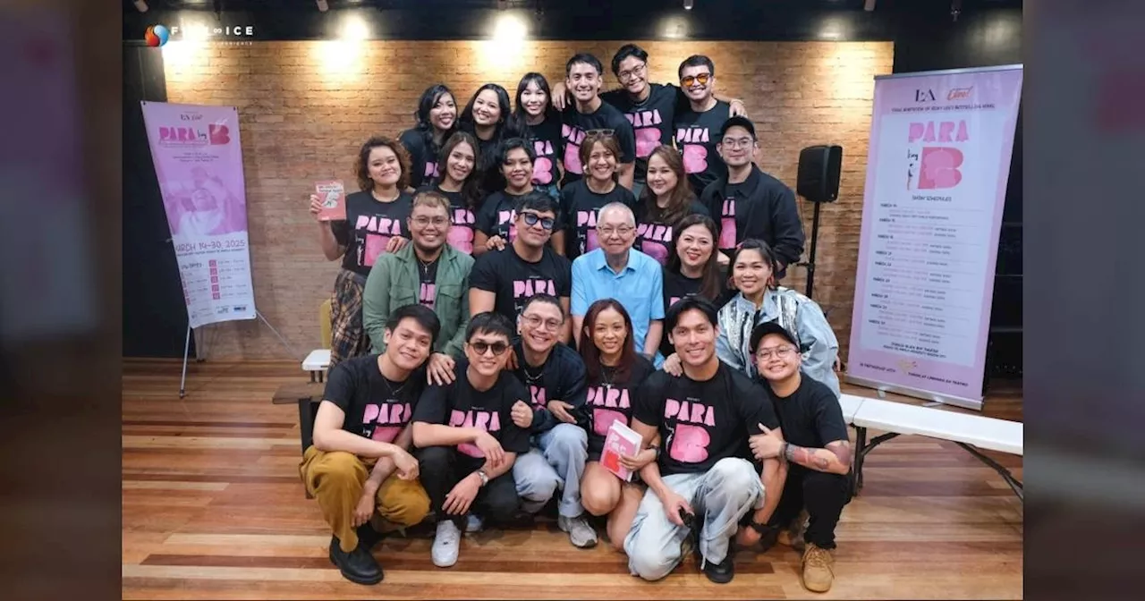 'Para Kay B' — from page to stage