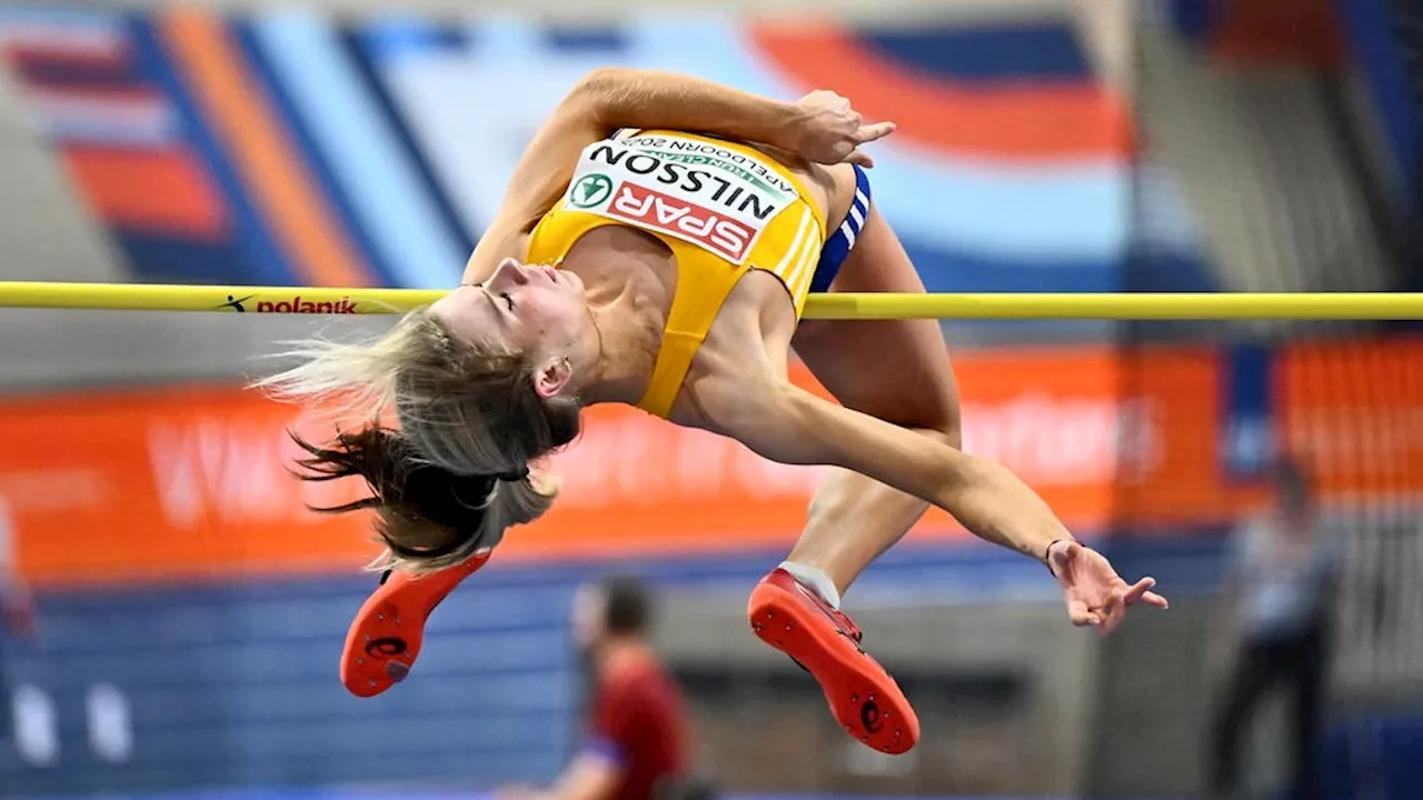 Sensationellt EM-brons i höjdhopp av Engla Nilsson