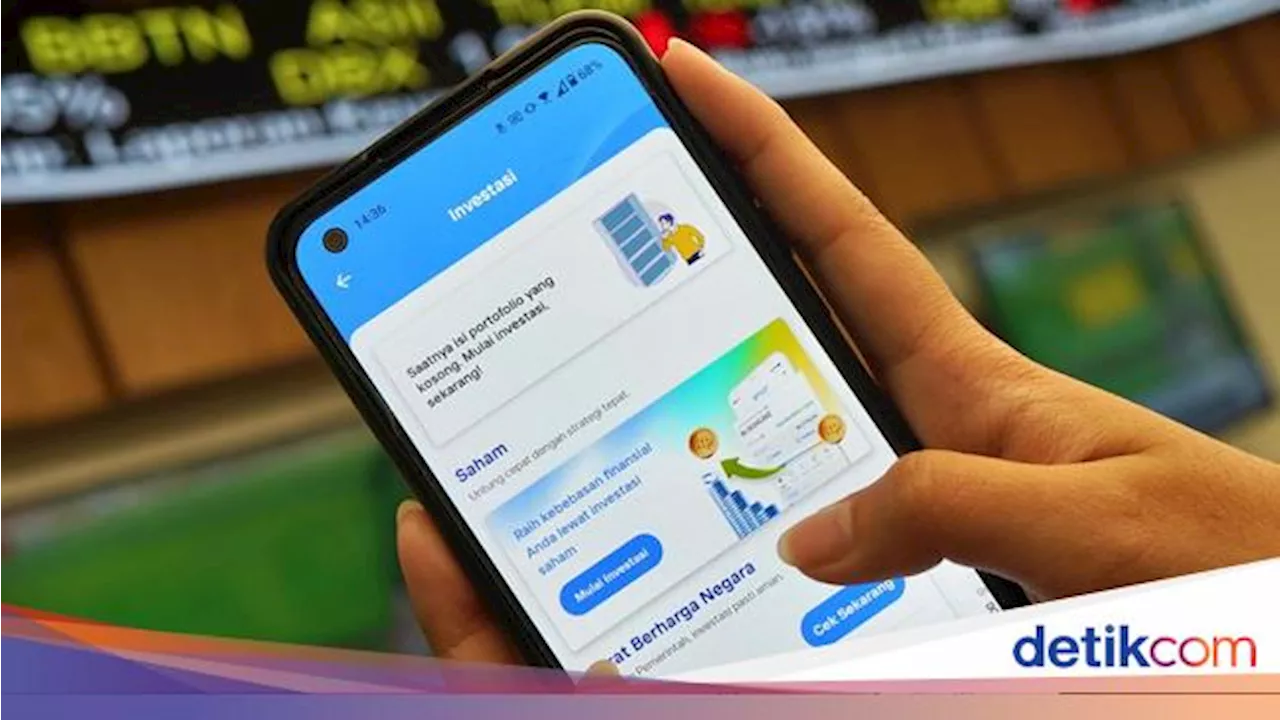 Bank BUMN Catat Makin Banyak Orang Nabung Saham Lewat Aplikasi