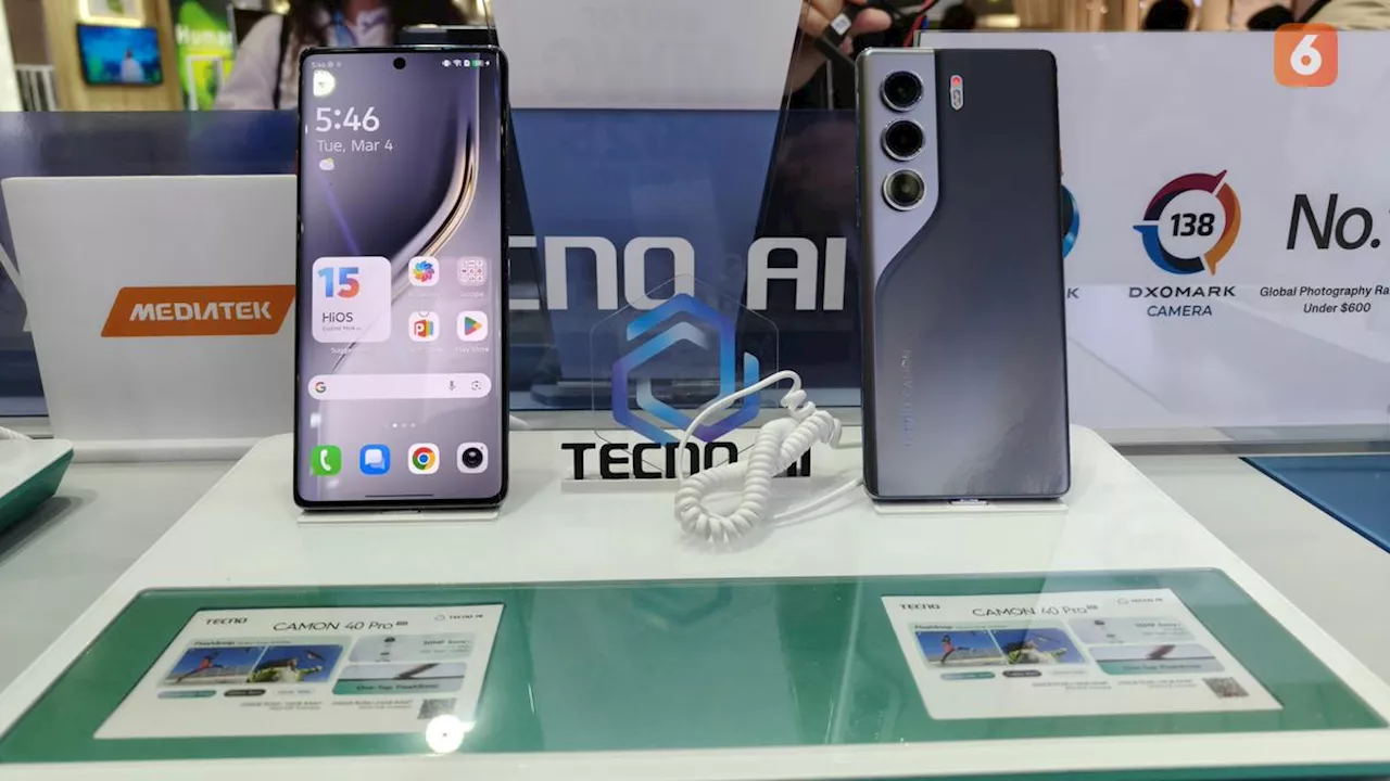 Tecno Camon 40 Pro: Hadirkan Kamera Terbaik di Kelas Harganya, Klaim DxOMARK