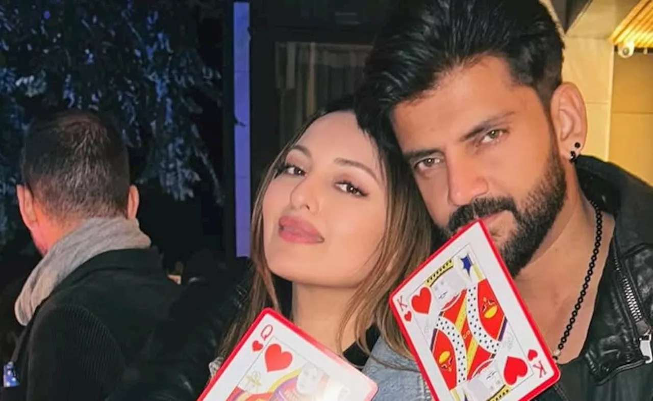 सोनाक्षी सिन्हा और जहीर इकबाल ने 27 साल पुराने इस फनी गाने पर बनाई रील, हाथ में दिखा समोसा