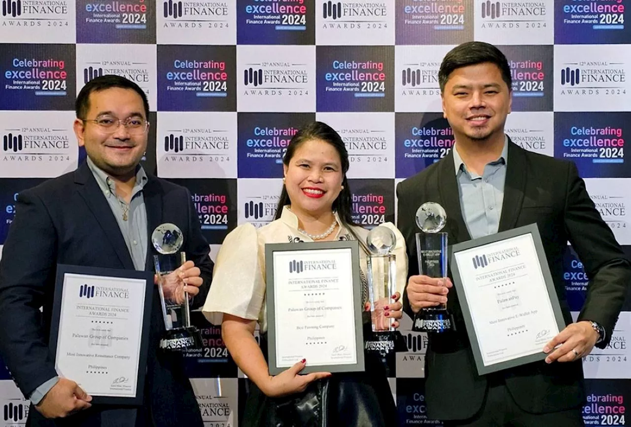 Palawan Group of Companies shines with 3 major wins at 12th International Finance Awards 2024