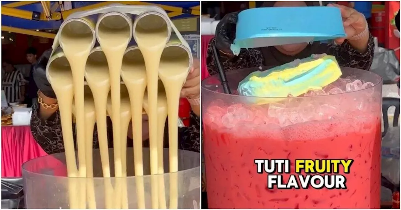 M'sians React to Drink Made With 10 Cans of Condensed Milk at Selangor Eatery