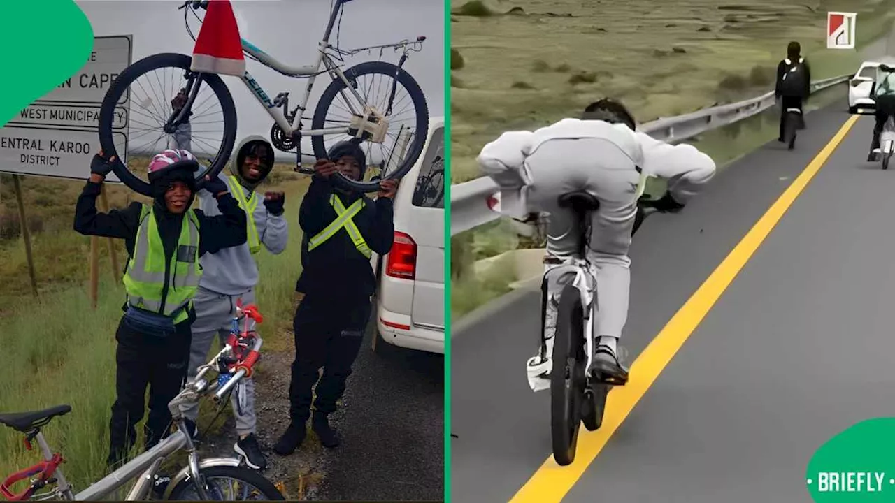 “These Boys Are Lions”: Limpopo Cyclists Get Closer to Their Final Destination Cape Town, SA Moved