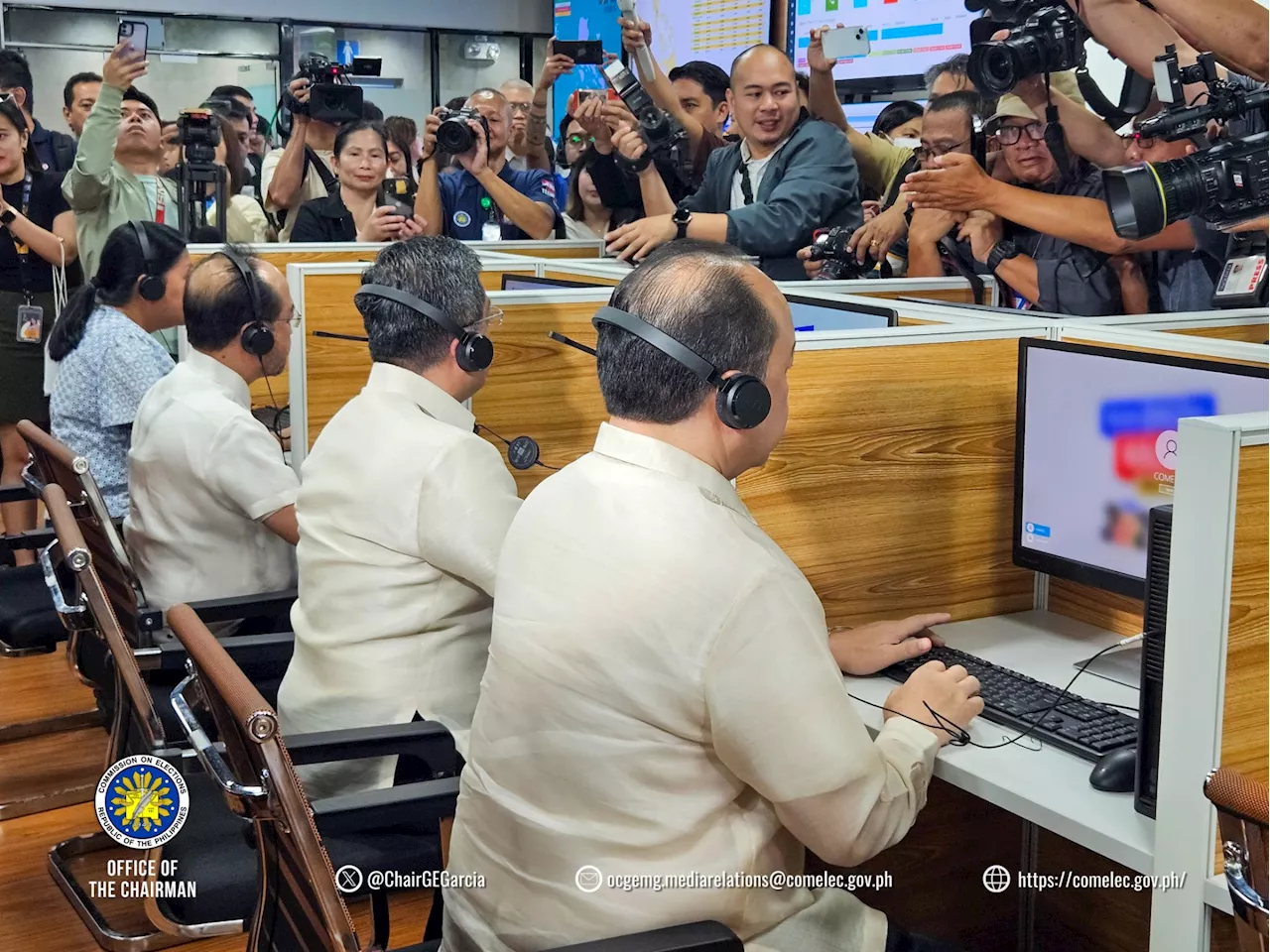 Comelec opens National Technical Support Center for Eleksyon 2025