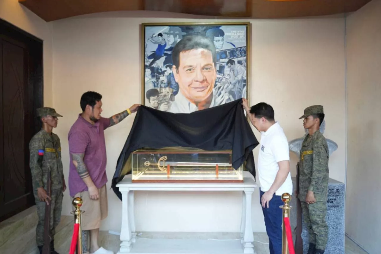 FPJ’s iconic Panday sword unveiled in Pangasinan