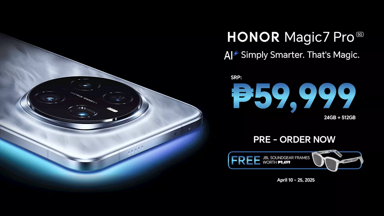 HONOR launches the Magic7 Pro