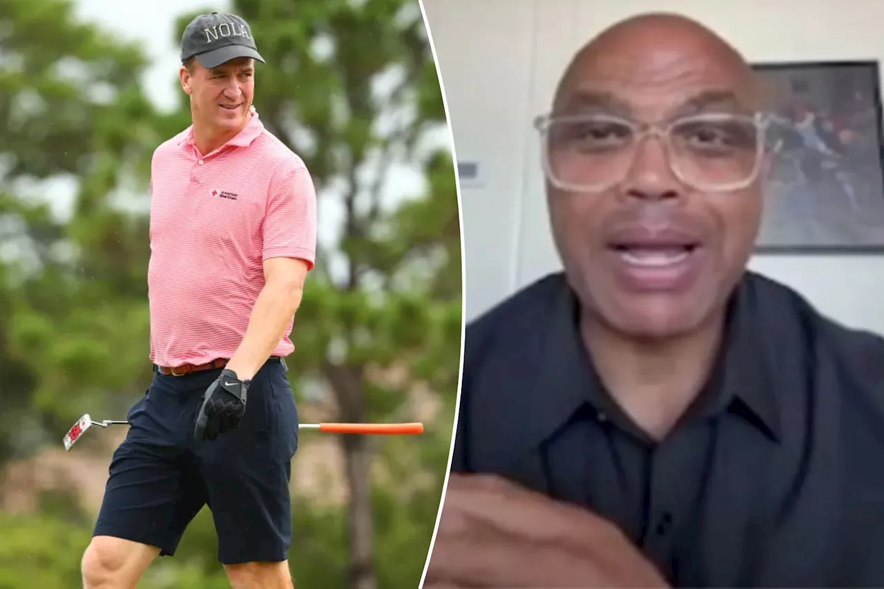 Charles Barkley details 'unbelievable' trip to Augusta with Peyton Manning before Masters