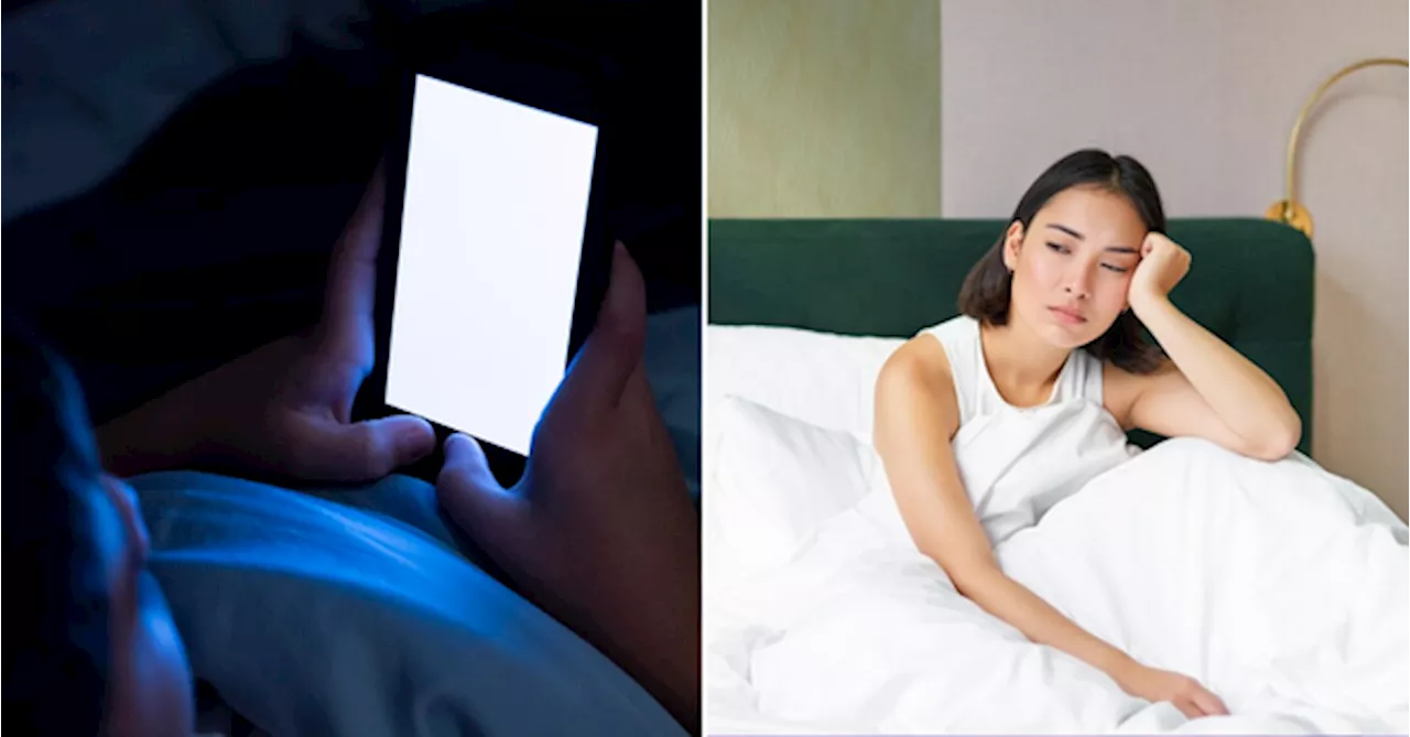 If You're Not Getting Enough Rest, Your Phone's Blue Light Might Be The Problem