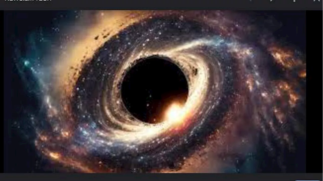 Massive black hole 'waking up' in Virgo constellation