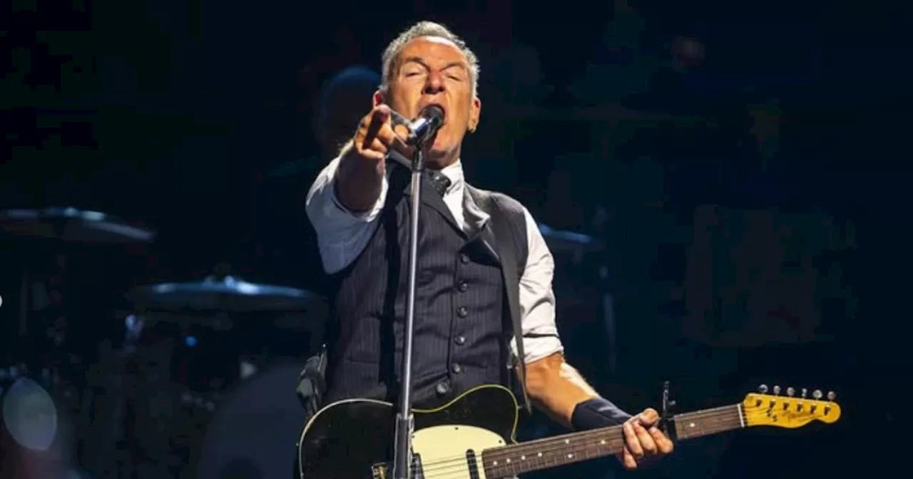 Bruce Springsteen claims he had PTSD from first concert in UK