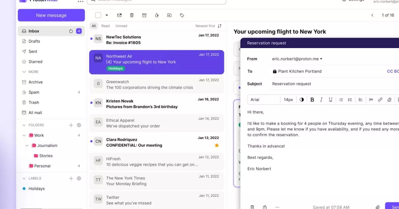 Proton Mail brings offline email support to Android users