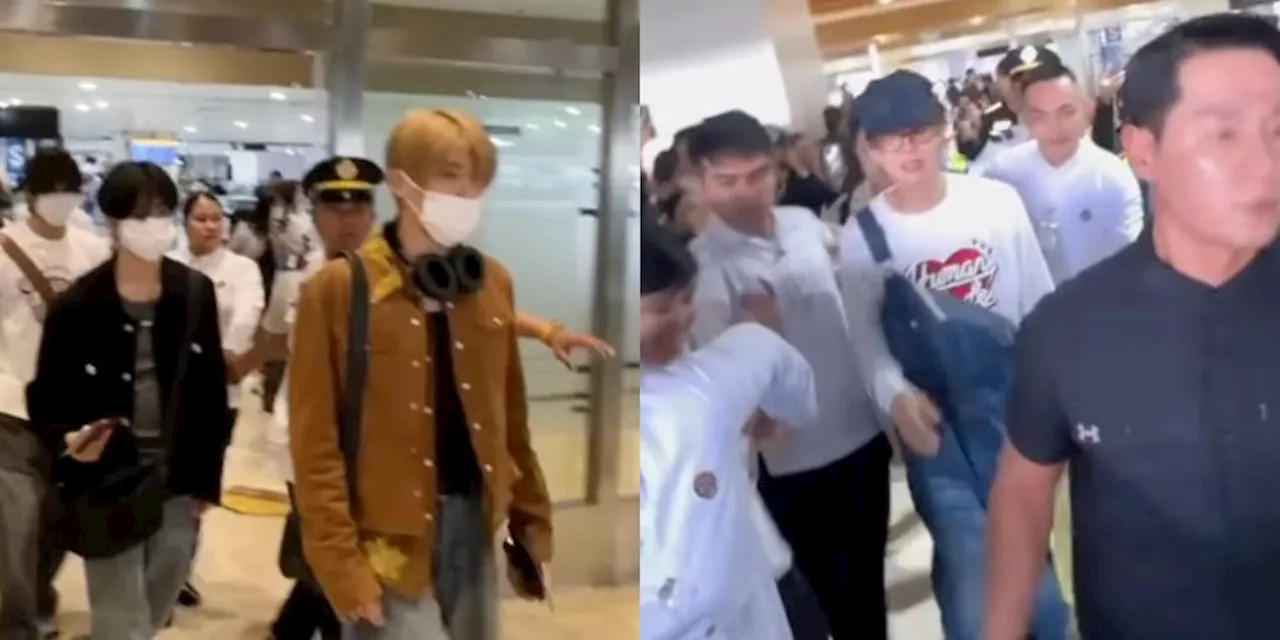J-Hope, NCT Wish have arrived in Manila for their weekend concerts!