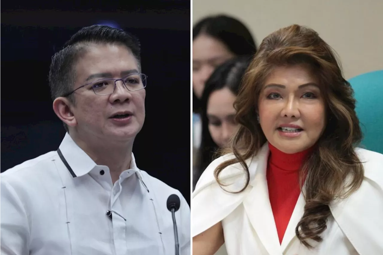Chiz rebukes Imee over unauthorized contempt order against envoy