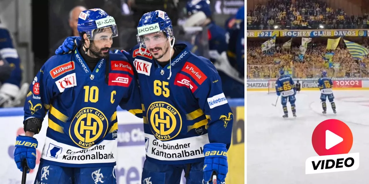 HC Davos: So werden Legenden Ambühl und Wieser verabschiedet
