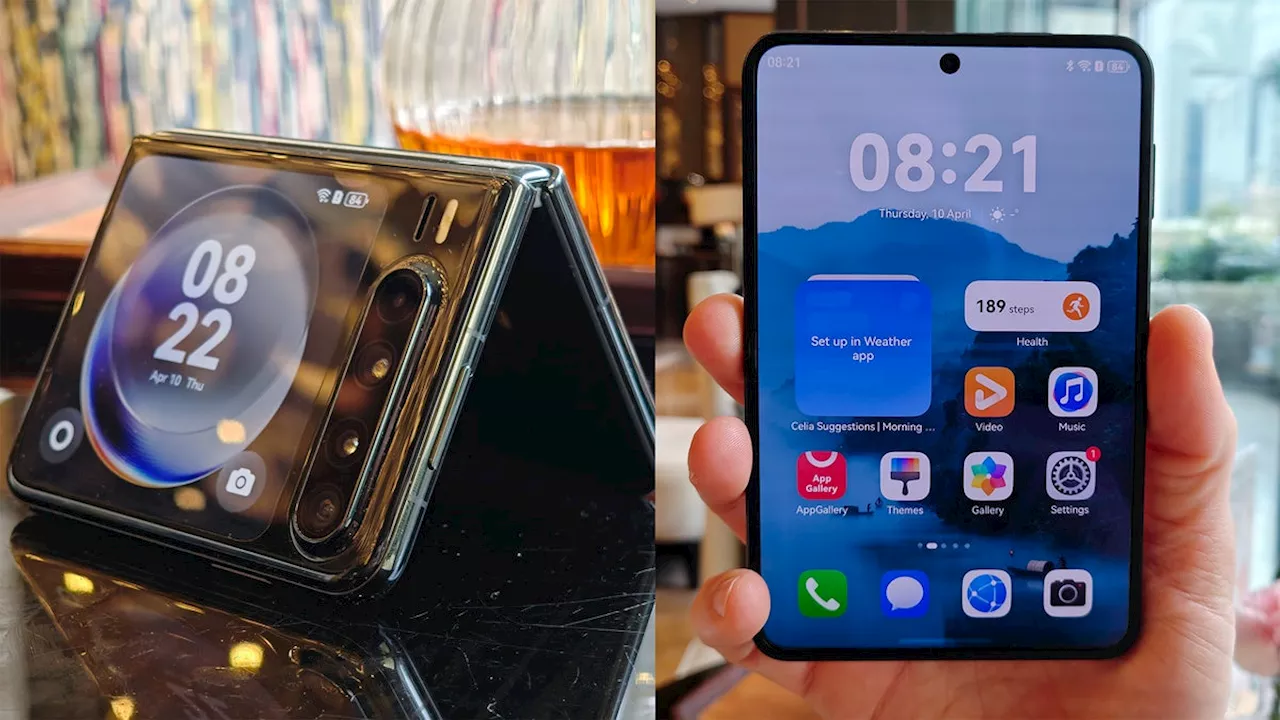 Tiny flip phone packs a big surprise – check out this size comparison