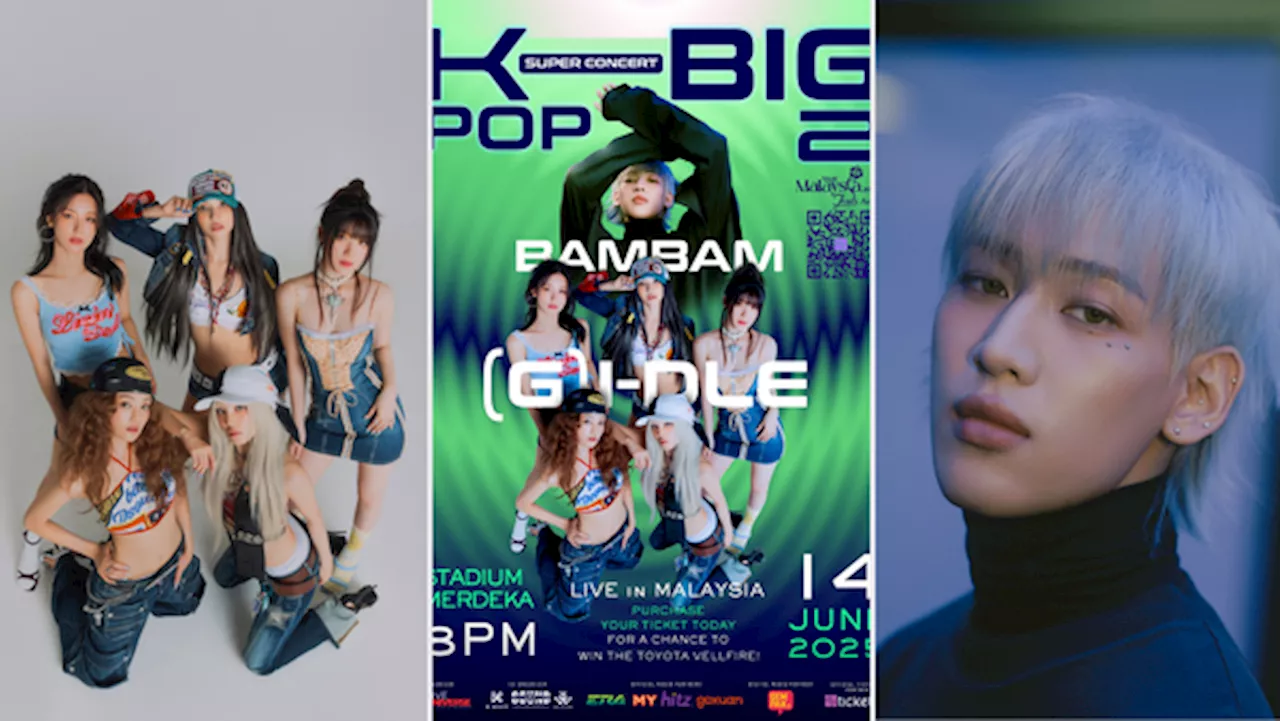 (G)I-DLE & GOT7's BamBam To Perform At Stadium Merdeka This June