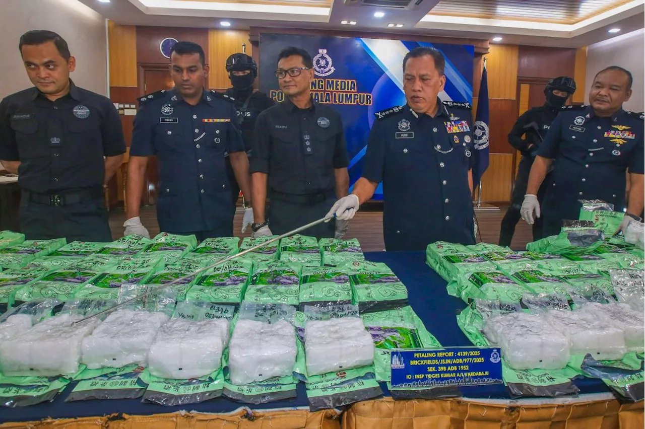 Syndicate distributing drugs to Sarawak dismantled, syabu worth RM3.33mil seized