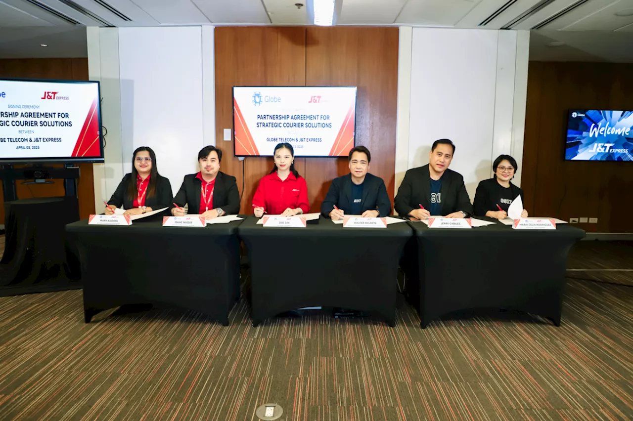 Globe Telecom, J&T Express PH partner to elevate customer experience