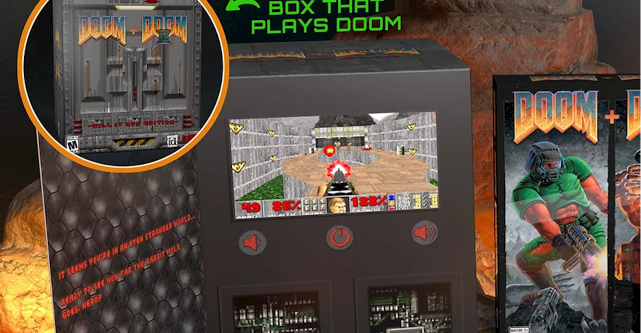 You can run Doom on this $666 collector’s edition box