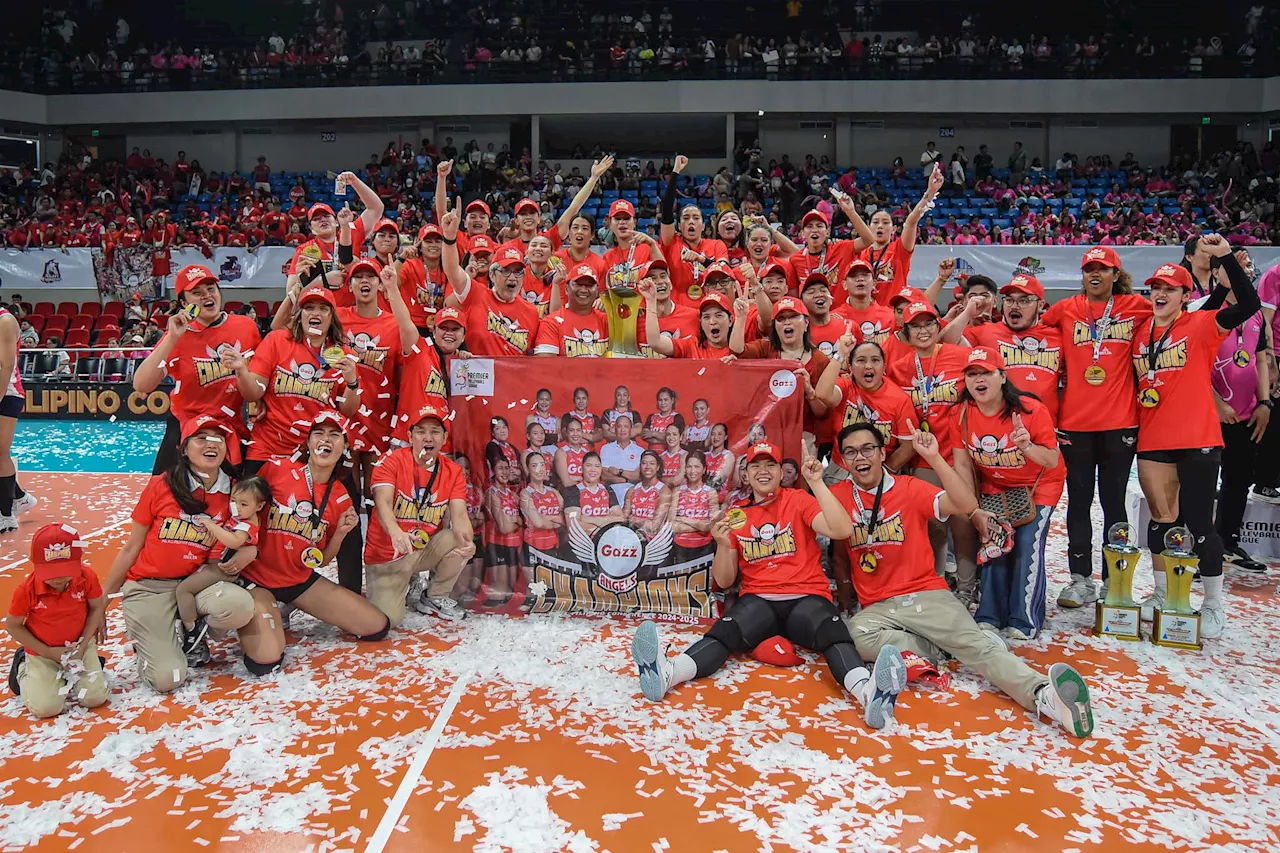 Angels dethrone Cool Smashers, clinch first All-Filipino title
