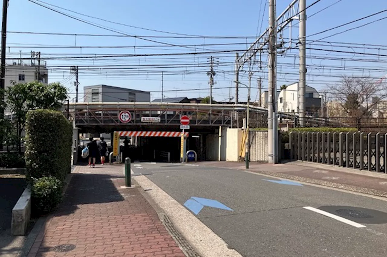 京浜東北線 大森～蒲田間、低いゲートの注意喚起