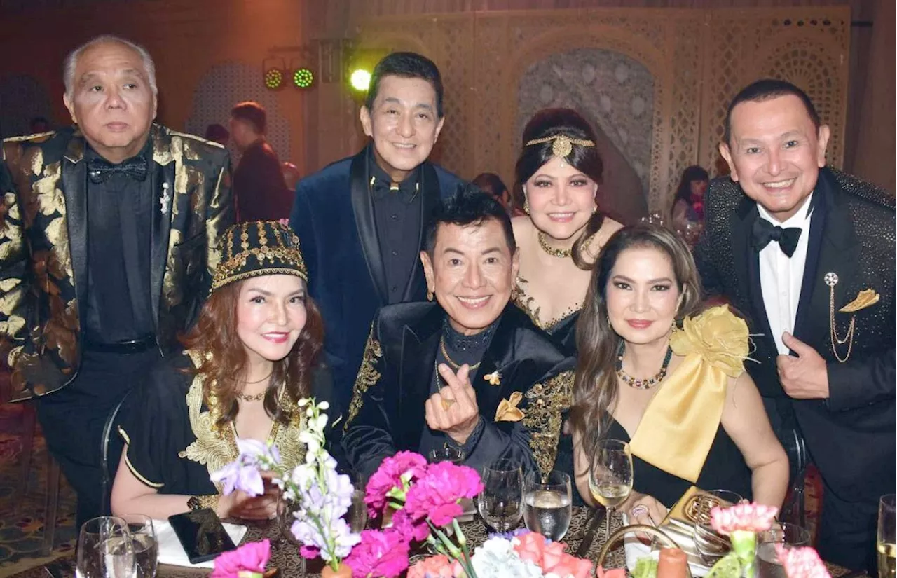 Rex Publishing's Jimmy Buhain celebrates 80th birthday with Moroccan-themed bash