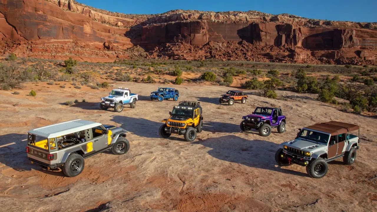 Jeep’s Easter safari includes some brilliant concept trucks