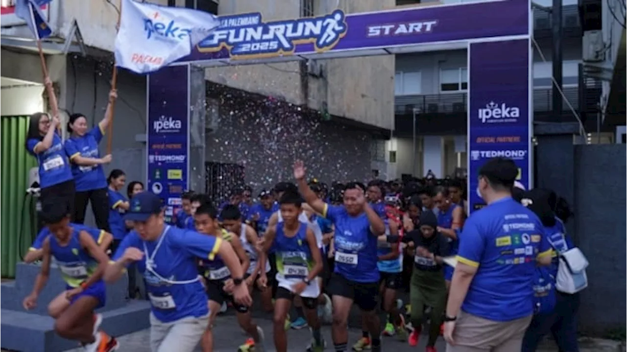 Angkat Nilai Kebersamaan dan Kekeluargaan, IPEKA Palembang Gelar Ajang Fun Run