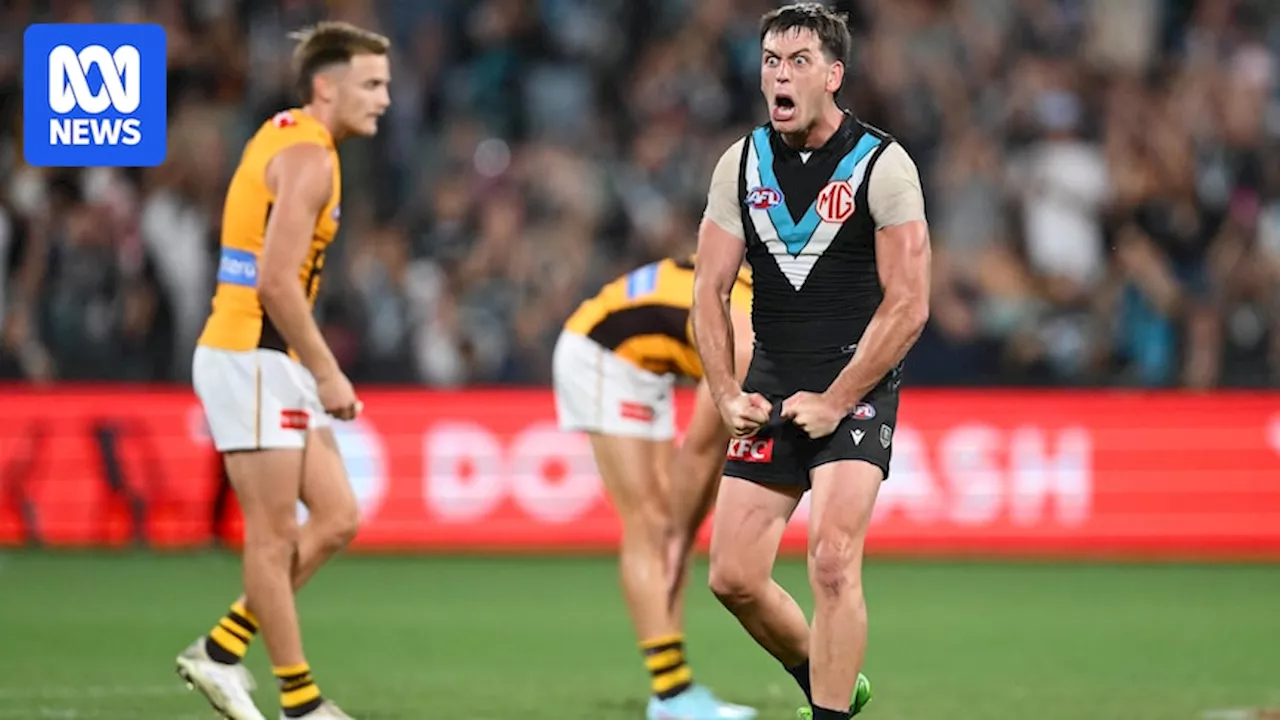 Port Adelaide and Hawthorn's very silly rivalry gets a very silly game as the curtain comes down on Gather Round