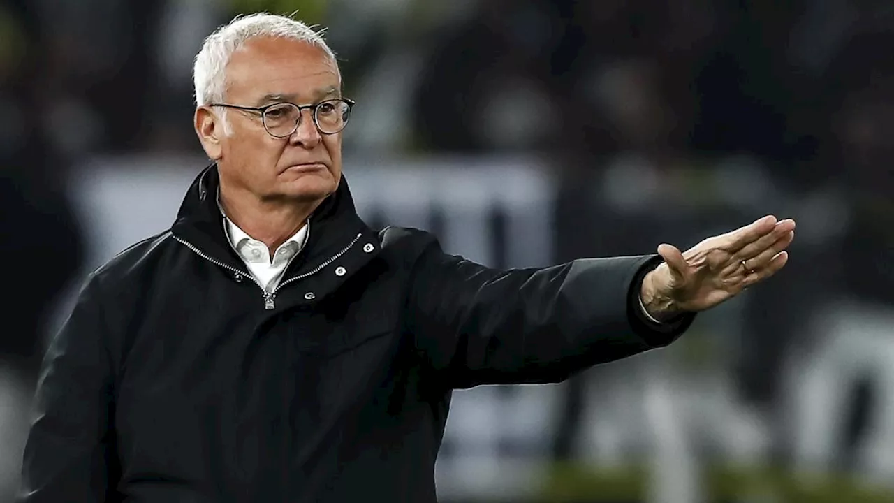 Ranieri chiude da imbattuto nei derby: 'Avrei voluto vincere l'ultimo, ma la Lazio ha fatto di più'
