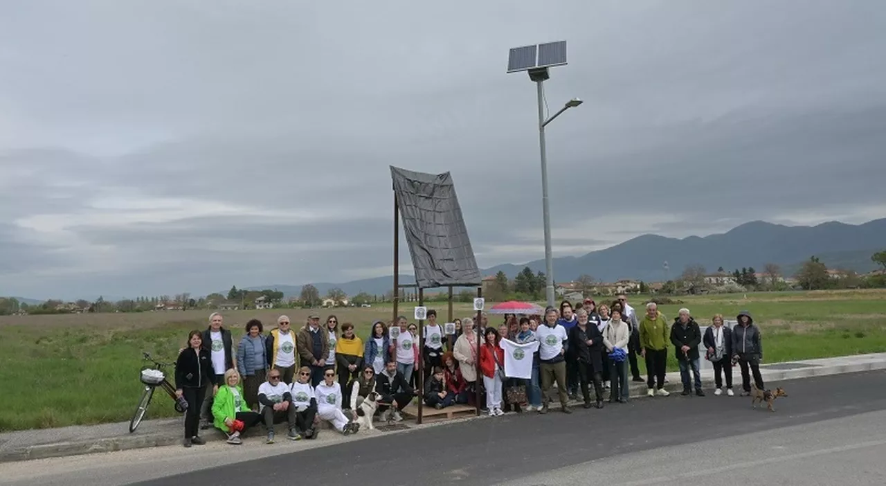 Fotovoltaico, una marcia per dire no all'impianto