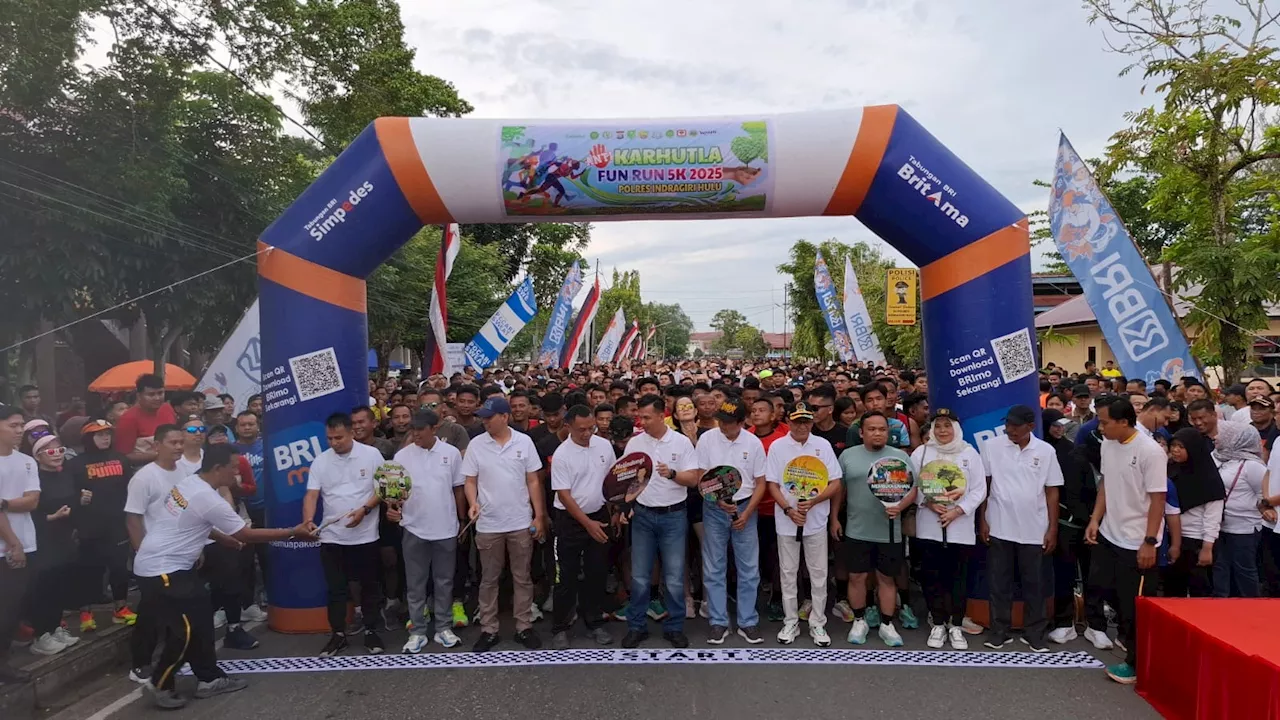 Ribuan Peserta Ramaikan Karhutla Fun Run, Lalu Deklarasi Jaga Lingkungan