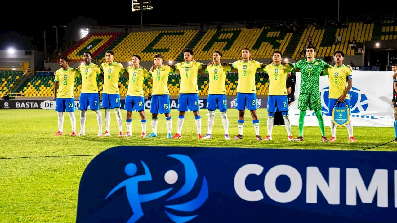 Brasil bate a Colômbia nos pênaltis e é campeão do Sul-Americano Sub-17