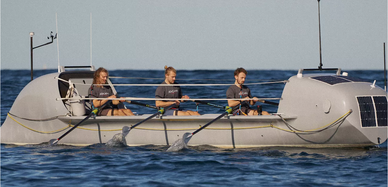 Scottish rowing brothers aim for record-breaking Pacific crossing
