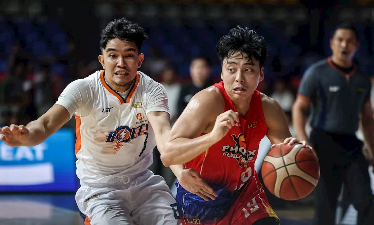 Phoenix stuns Meralco for 1st win; Converge wallops Blackwater by 31