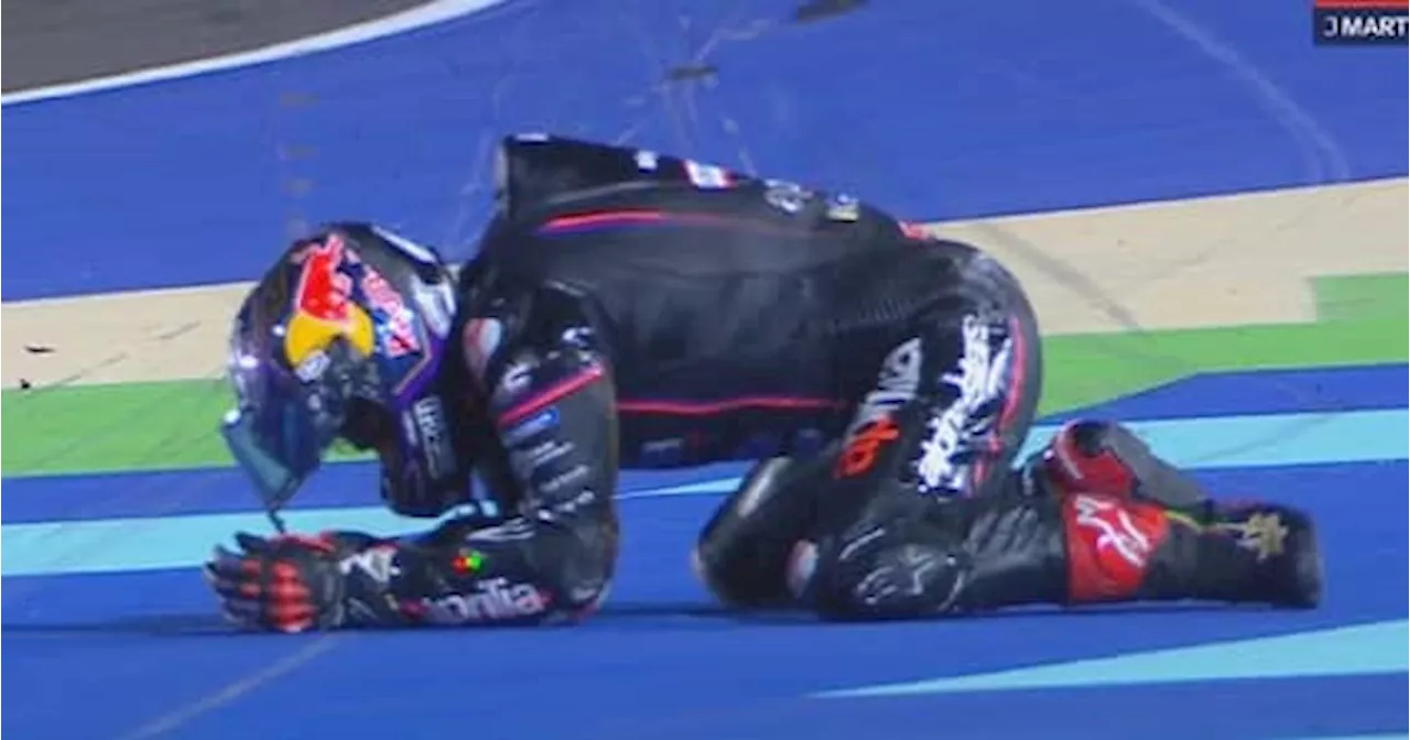 Jorge Martin, incidente nel GP Qatar e infortunio: le news da Lusail