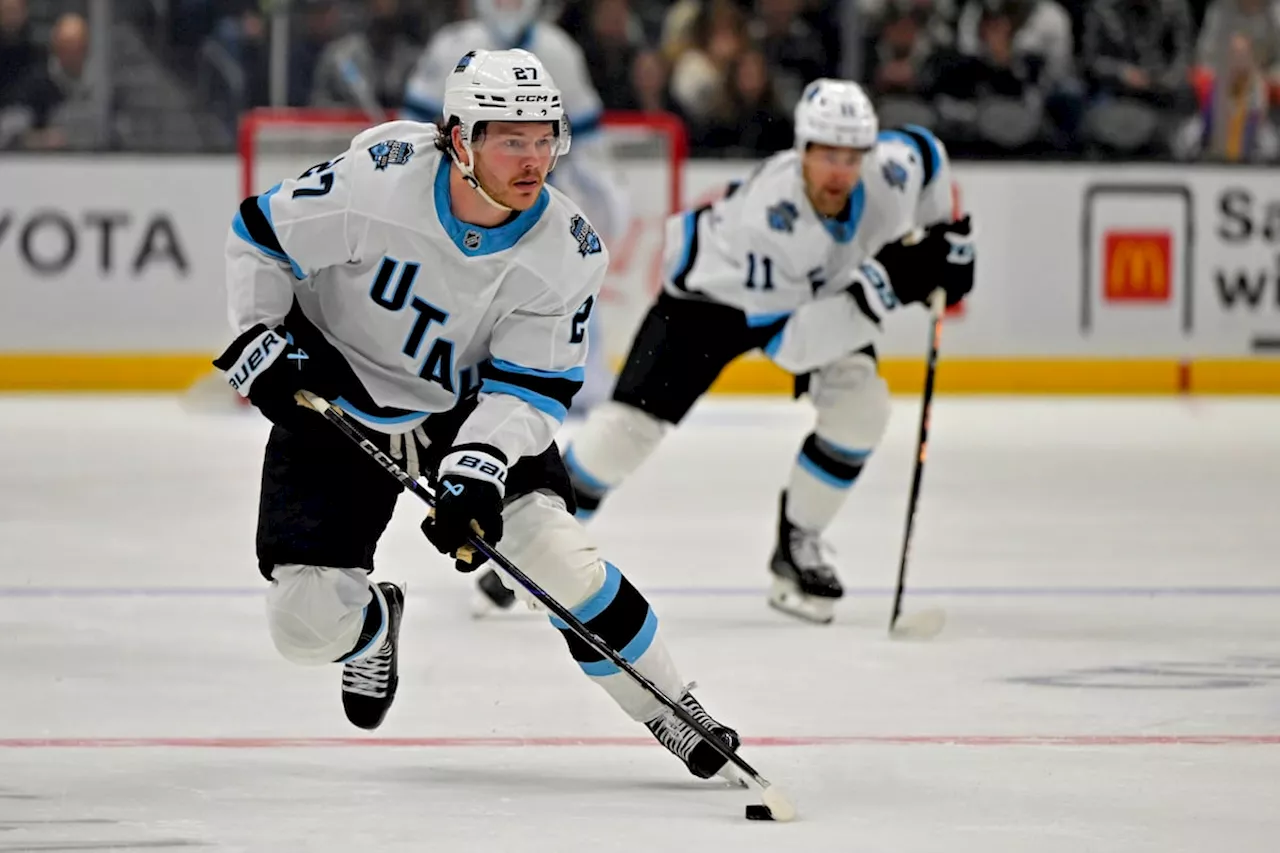 How this Utah Hockey Club forward reached new career heights in a win over Dallas