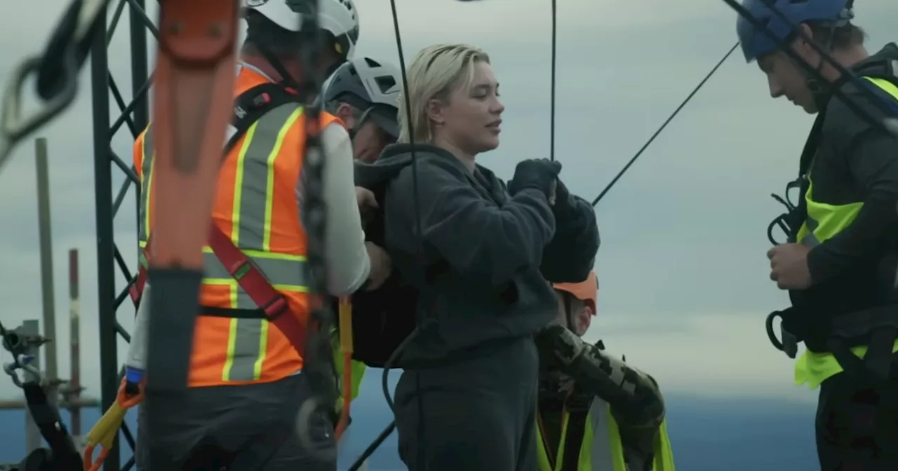 Thunderbolts* Star Florence Pugh on Jumping Off Buildings & Doing Stunts in MCU Movie